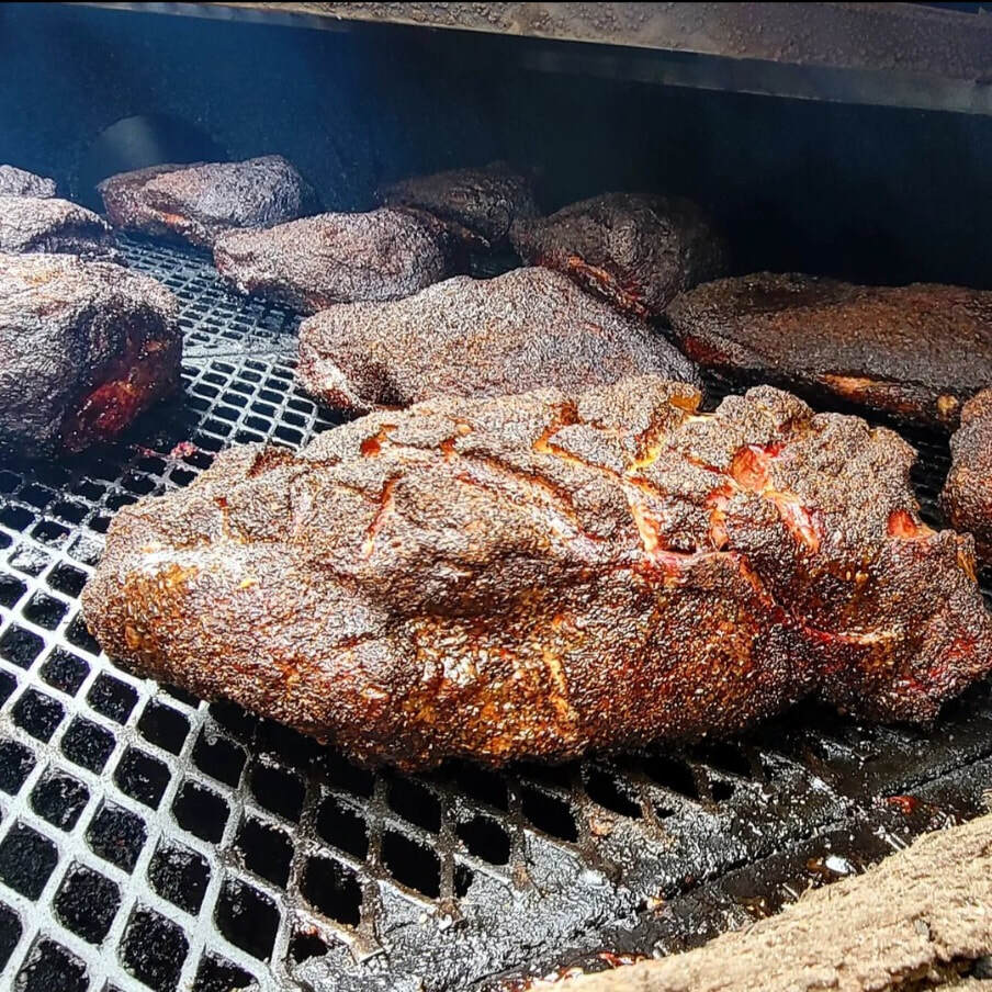 Bbq Tri Tip Cooked Like Brisket Smoked Brisket Slow Cook Tri Tip